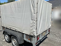De ryck bak aanhangwagen met huifopbouw 750kg - afbeelding 9 van  15