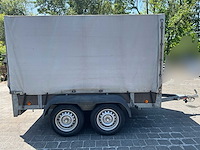 De ryck bak aanhangwagen met huifopbouw 750kg - afbeelding 12 van  15