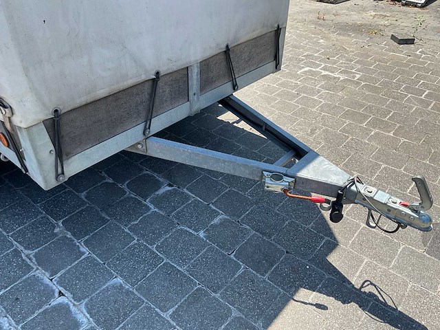 De ryck bak aanhangwagen met huifopbouw 750kg - afbeelding 13 van  15