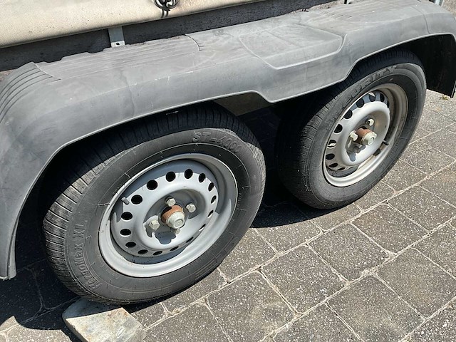 De ryck bak aanhangwagen met huifopbouw 750kg - afbeelding 15 van  15