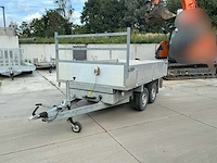 De ryck hydraulische kipper 2-assige aanhangwagen 2.700 kg