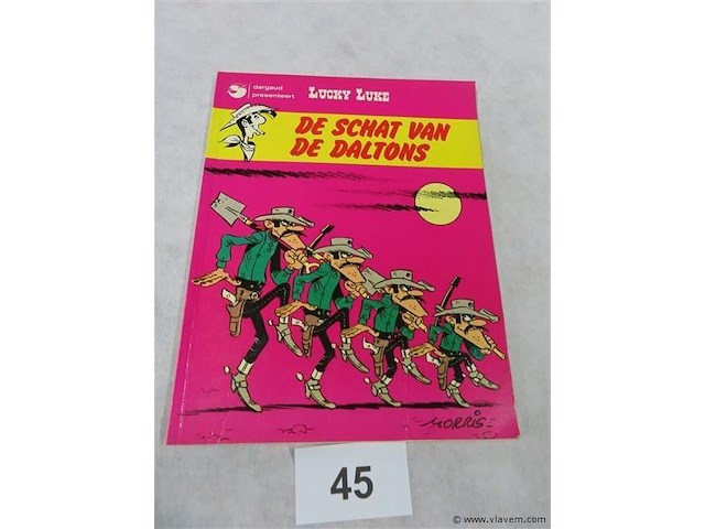 De schat van de daltons - afbeelding 1 van  3