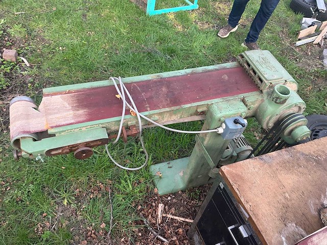 De smet langbandschuurmachine langbandschuurmachine - afbeelding 5 van  6
