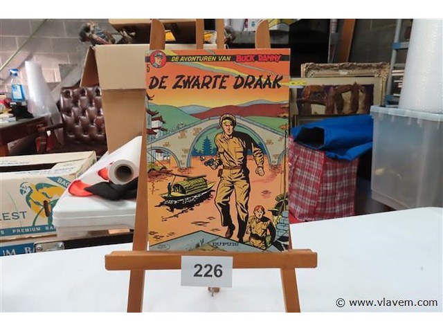 De zwarte draak - afbeelding 1 van  2