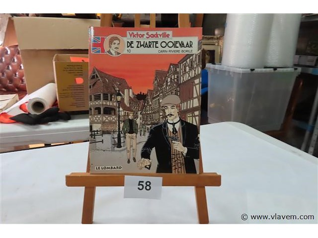 De zwarte ooievaar - afbeelding 1 van  2