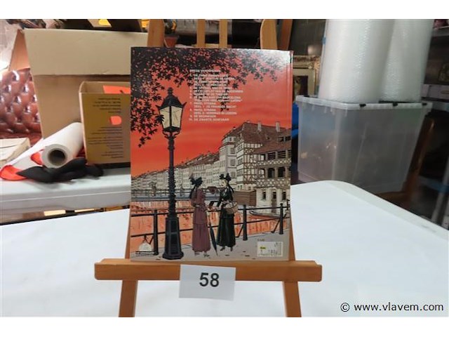 De zwarte ooievaar - afbeelding 2 van  2