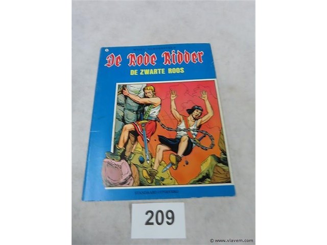 De zwarte roos - afbeelding 1 van  3