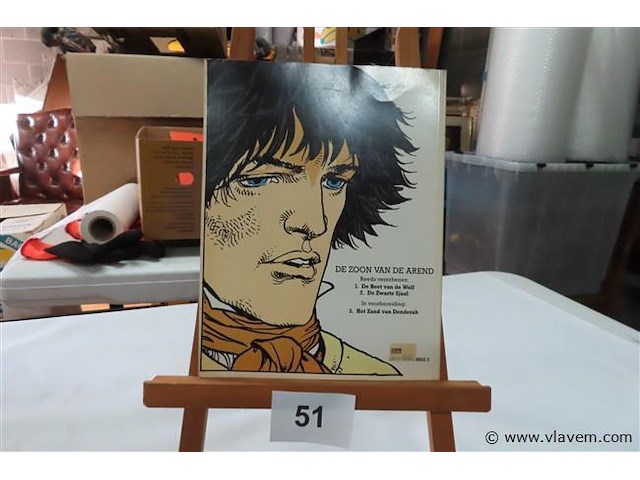 De zwarte sjaal - afbeelding 2 van  2