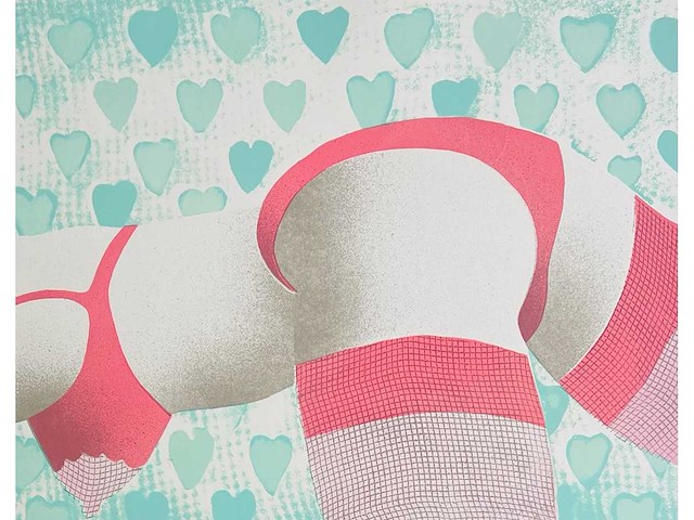 Deborah paauwe - kleurenlithografie - afbeelding 1 van  5