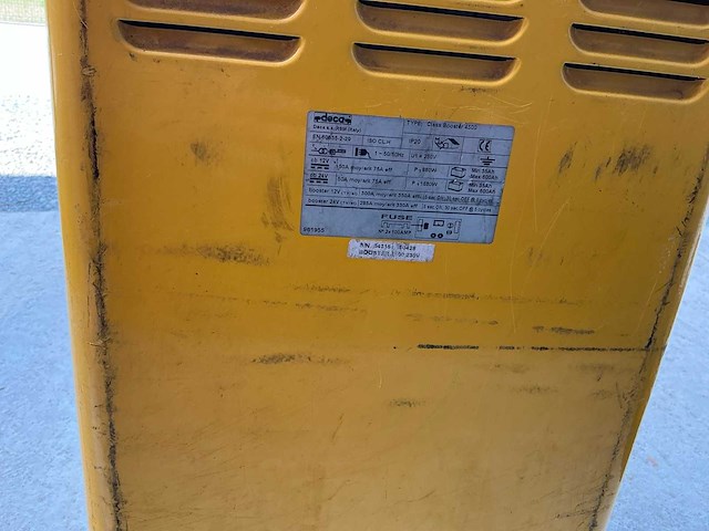 Deca class 4500 acculader - afbeelding 2 van  3