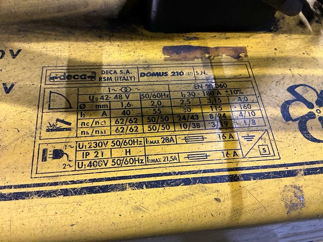 Deca domus 210 lasapparaat - afbeelding 4 van  4