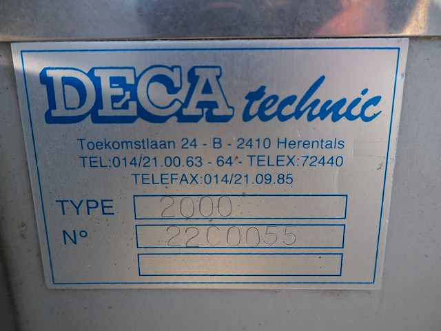 Deca packaging group thermoformer - afbeelding 10 van  18