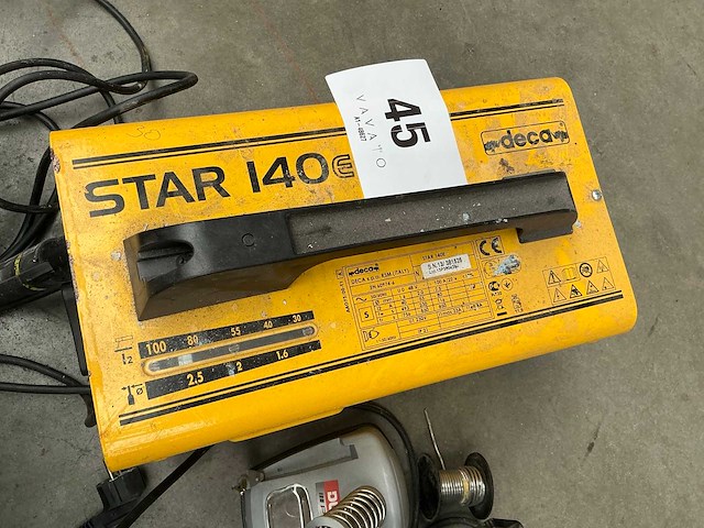 Deca star 150e elektrode lasapparaat - afbeelding 2 van  4