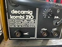 Decamig kombi 210 mig lasapparaat - afbeelding 4 van  4