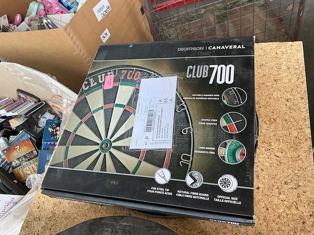 Decathlon/nodor club700 dartsbord (2x) - afbeelding 2 van  6