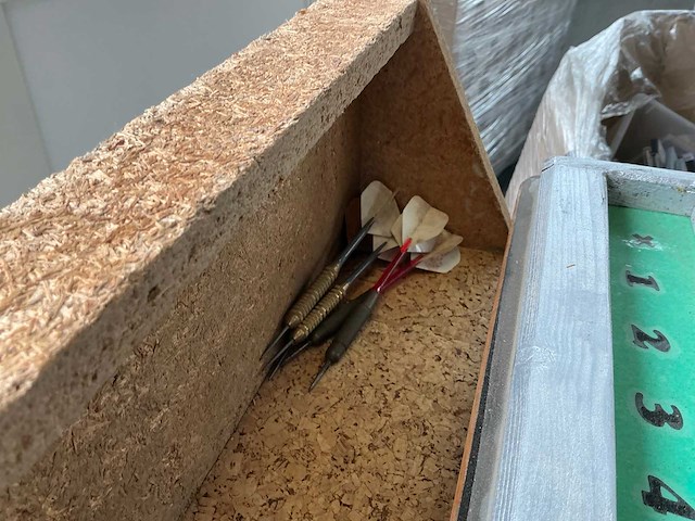 Decathlon/nodor club700 dartsbord (2x) - afbeelding 5 van  6