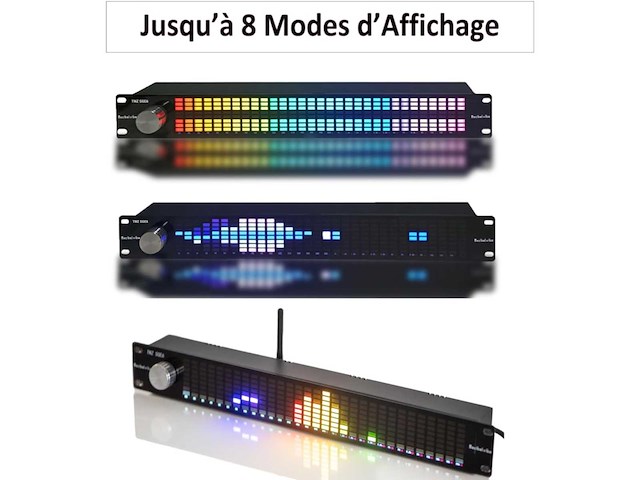 Decibelvibe tnz sge6 - audio grafische equalizer met rca-jack 3.5 input/output - afbeelding 7 van  7