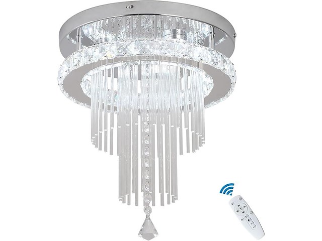 Deckrico crystal kroonluchter (30cm) - afbeelding 1 van  3