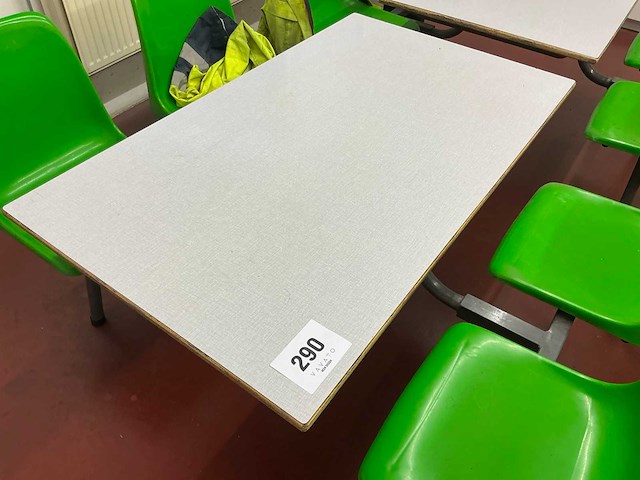 Declerq kantinetafel (2x) - afbeelding 3 van  5