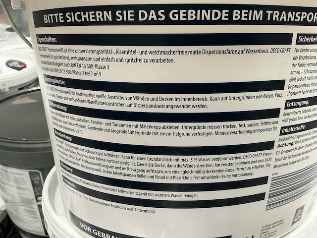 Deco craft ketel muurverf (29x) - afbeelding 2 van  2