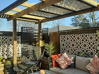 Deco element mouharabiy 180x90cm crème - afbeelding 2 van  3