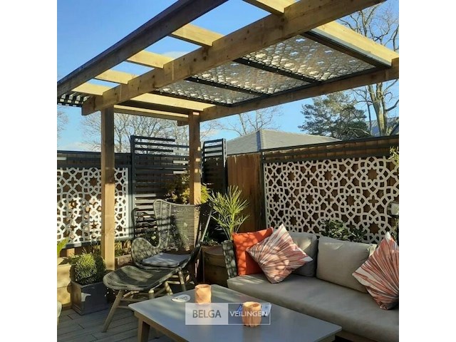 Deco element mouharabiy 180x90cm crème - afbeelding 2 van  3