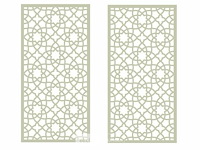 Deco element mouharabiy 180x90cm creme - afbeelding 2 van  4