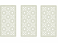 Deco element mouharabiy 180x90cm creme - afbeelding 3 van  4