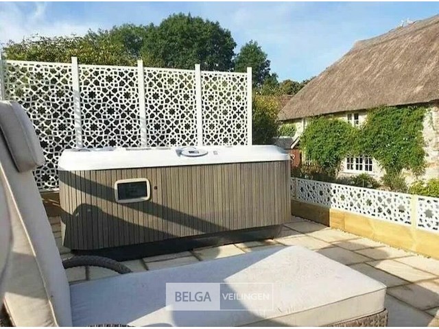 Deco element mouharabiy 180x90cm creme - afbeelding 4 van  4