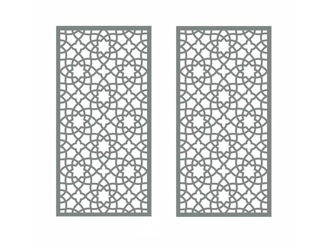 Deco element mouharabiy 180x90cm grijs - afbeelding 2 van  8