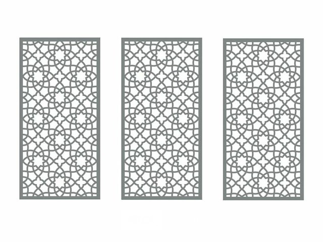 Deco element mouharabiy 180x90cm grijs - afbeelding 3 van  8