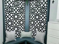 Deco element mouharabiy 180x90cm zwart - afbeelding 3 van  3