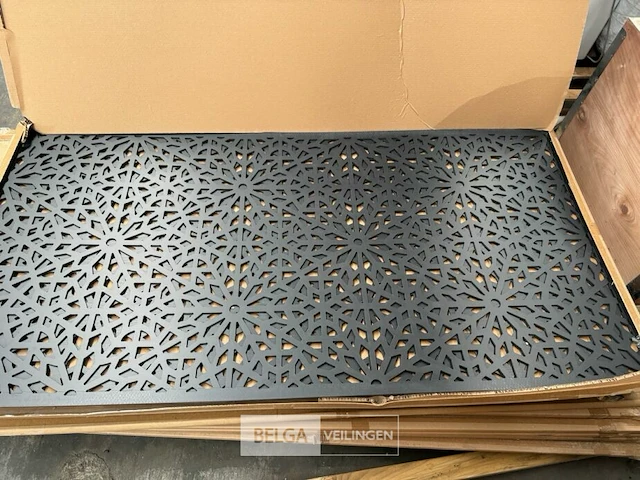 Deco element mouharabiy, afm 180x90cm zwart (2 st/doos) - afbeelding 7 van  9