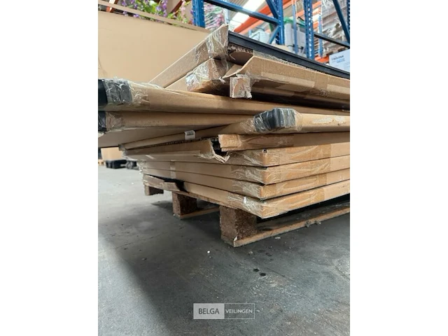 Deco element mouharabiy, afm 180x90cm zwart (2 st/doos) - afbeelding 8 van  9