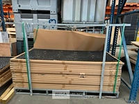 Deco element mouharabiy, afm 180x90cm zwart (2 st/doos) - afbeelding 3 van  9