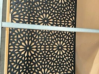 Deco element mouharabiy, afm 180x90cm zwart (2 st/doos) - afbeelding 6 van  9