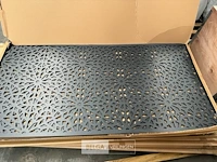 Deco element mouharabiy, afm 180x90cm zwart (2 st/doos) - afbeelding 7 van  9