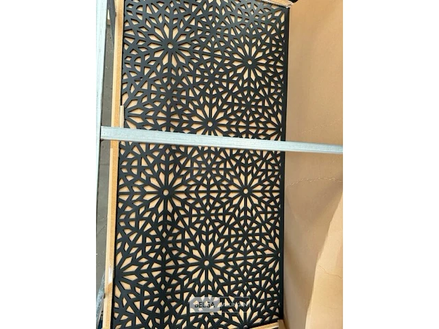 Deco element mouharabiy, afm 180x90cm zwart (2 st/doos) - afbeelding 6 van  9