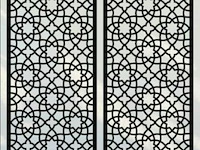 Deco element mouharabiy, afm 180x90cm zwart - afbeelding 2 van  6