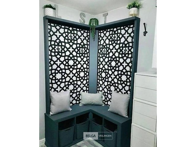 Deco element mouharabiy, afm 180x90cm zwart - afbeelding 5 van  6
