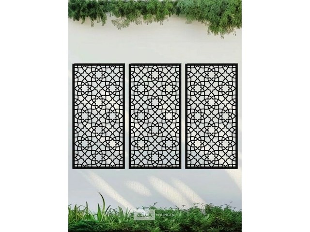 Deco element mouharabiy, afm 180x90cm zwart - afbeelding 3 van  6