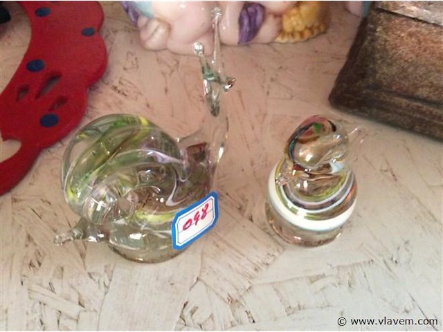 Deco glazen figuren - afbeelding 1 van  2