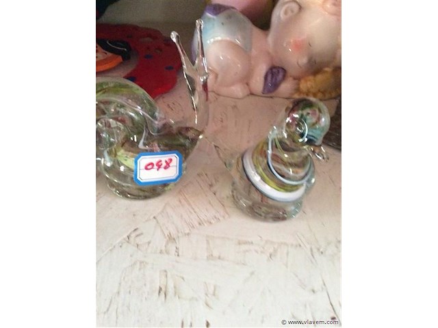 Deco glazen figuren - afbeelding 2 van  2