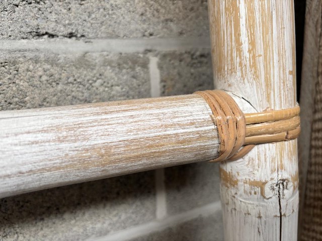 Deco ladder bamboo - afbeelding 2 van  2