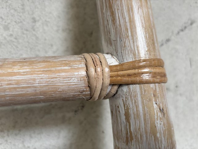 Deco ladder bamboo - afbeelding 2 van  2