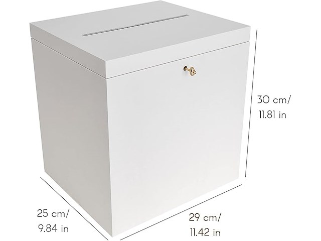 Deco opbergdoos, sluitbaar. - afbeelding 2 van  3