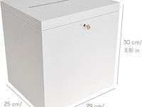 Deco opbergdoos, sluitbaar. - afbeelding 2 van  3