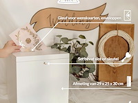 Deco opbergdoos, sluitbaar. - afbeelding 3 van  3