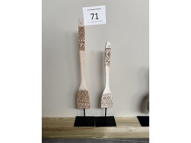 Deco set "lepel" - afbeelding 1 van  1