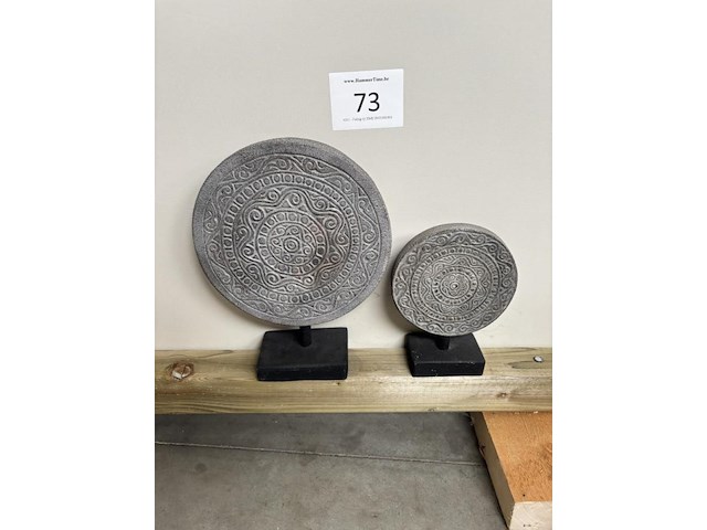 Deco set "schijf" - afbeelding 1 van  1